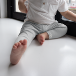 Ribbed Bamboo Leggings Fog