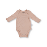 Long-sleeve Body Suit Beige