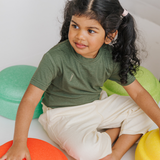 Bamboo Everyday Kinder T-Shirt Waldgrün