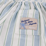 Streifen-Abenteuerhose Blau