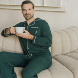Grünes Herren-Pyjama-Set "Heritage