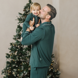 Grünes Herren-Pyjama-Set "Heritage