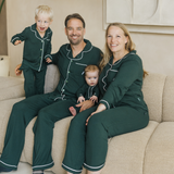 Grünes Herren-Pyjama-Set "Heritage