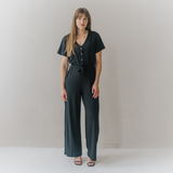 Milan Stillen Schwarzer Jumpsuit
