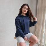 Bamboo Still-Hoodie - Midnight Navy