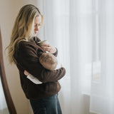 Breastfeeding Fleece Brown