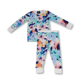 Kinder PJ Set Aquarellfarben