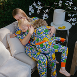 Damen-Pyjamaset Sizilianischer Sommer
