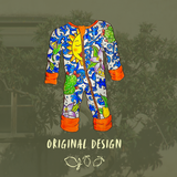 Damen-Pyjamaset Sizilianischer Sommer