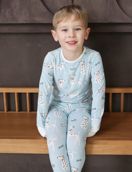 Children's PJ Set Pups