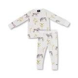 Kinder-PJ-Set grasendes Zebra