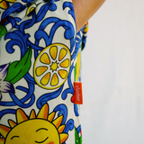Damen-Pyjamaset Sizilianischer Sommer