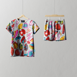 Children's Shortie PJ-Set Funky Shells