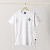 Miffy Weißes Still-T-Shirt mit gestickter Tulpe und Stillreißverschlüssen, Vorderansicht